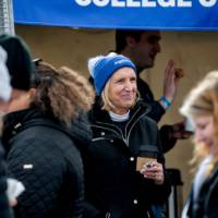 Alums smiles at Reunion Row